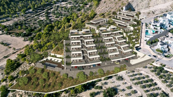 Luxus Duplex- Bungalows in Traumhafte Hanglage nähe Finestrat