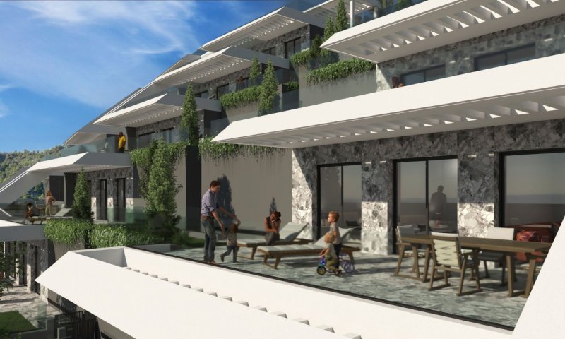 Luxus Duplex- Bungalows in Traumhafte Hanglage nähe Finestrat