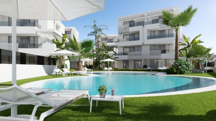 Hier bieten wir Ihnen Luxuswohnungen in einer der schönsten Anlagen in Spanien.