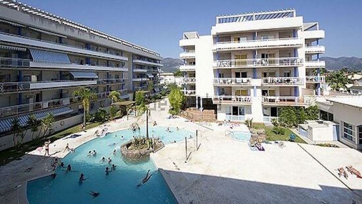 Appartement mit Hafenblick in Santa Margarita – Roses – Spanien - Gemeinschaftspool