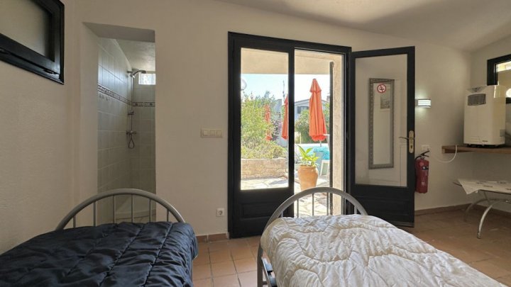 Villa de vacaciones con piscina privada en España en la Costa Brava en Sant Martí d'Empúries cerca de l'Escala