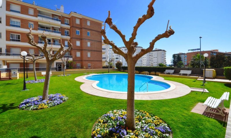 Spain Apartment for sale with swimming pool connection in Lloret de Mar Fenals on the Costa Brava