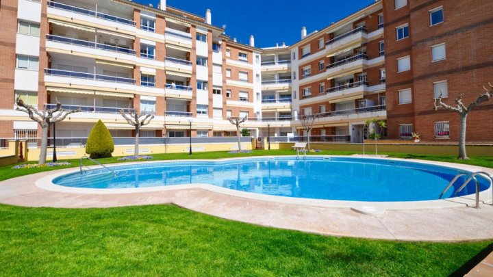 Spain Apartment for sale with swimming pool connection in Lloret de Mar Fenals on the Costa Brava