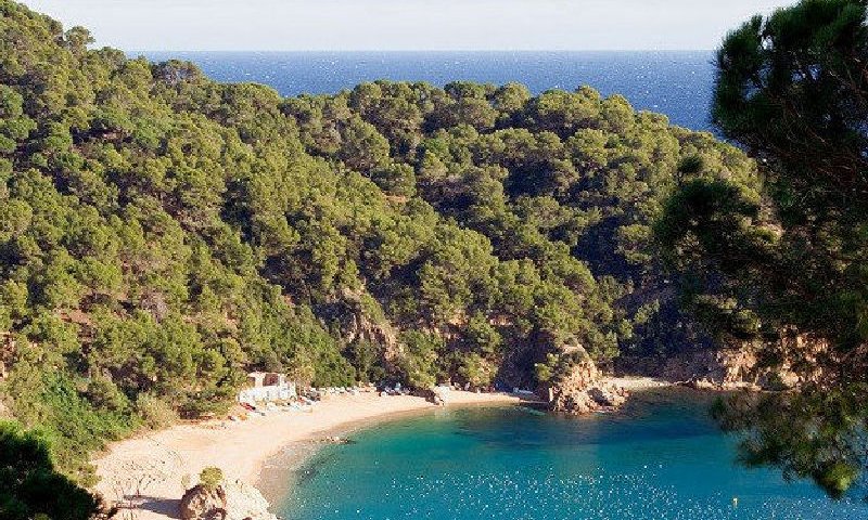 Spanien Ferienhaus bei der Badebucht Cala Canyelles an der Costa Brava bei Lloret de Mar zu verkaufen