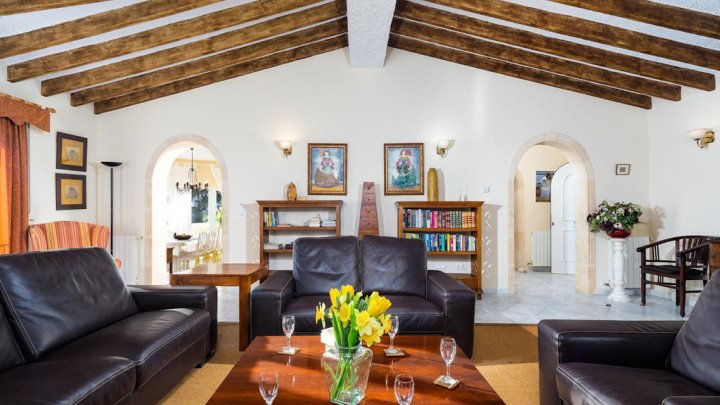 Espagne villa de vacances sur la Costa Blanca près de Javea avec vue sur la mer et piscine privée à vendre