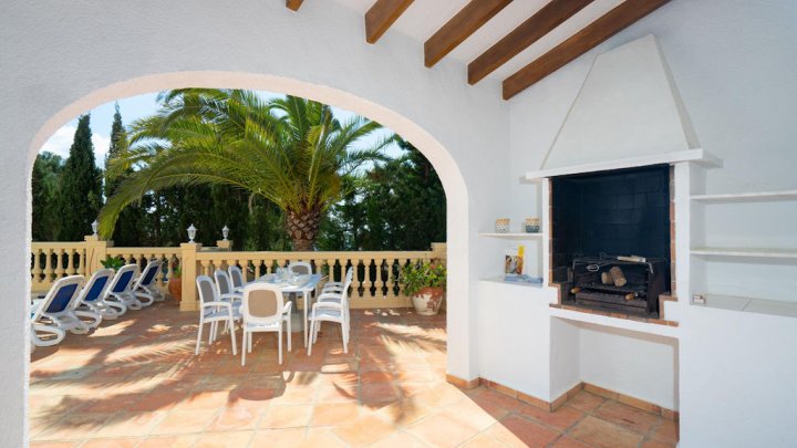 Espagne villa de vacances sur la Costa Blanca près de Javea avec vue sur la mer et piscine privée à vendre