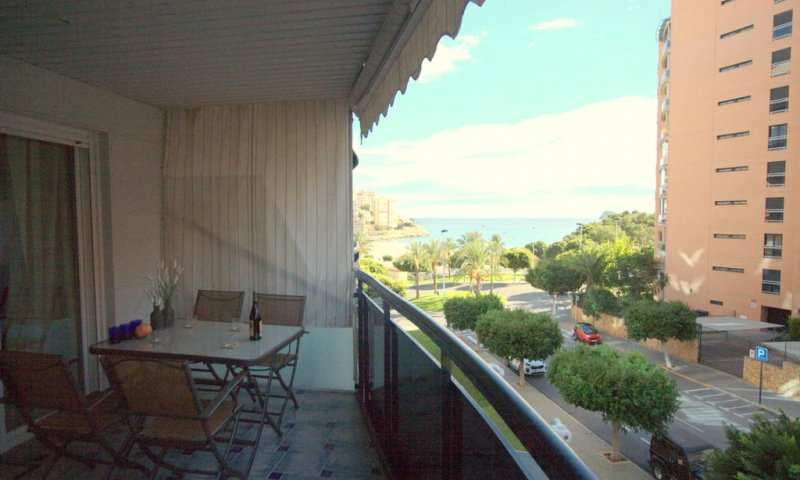 Espagne Costa Blanca Villajoyosa, appartement de vacances avec piscine commune